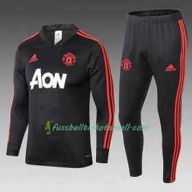 Manchester United Sweatshirts Anzüge Schwarz 2018-2019